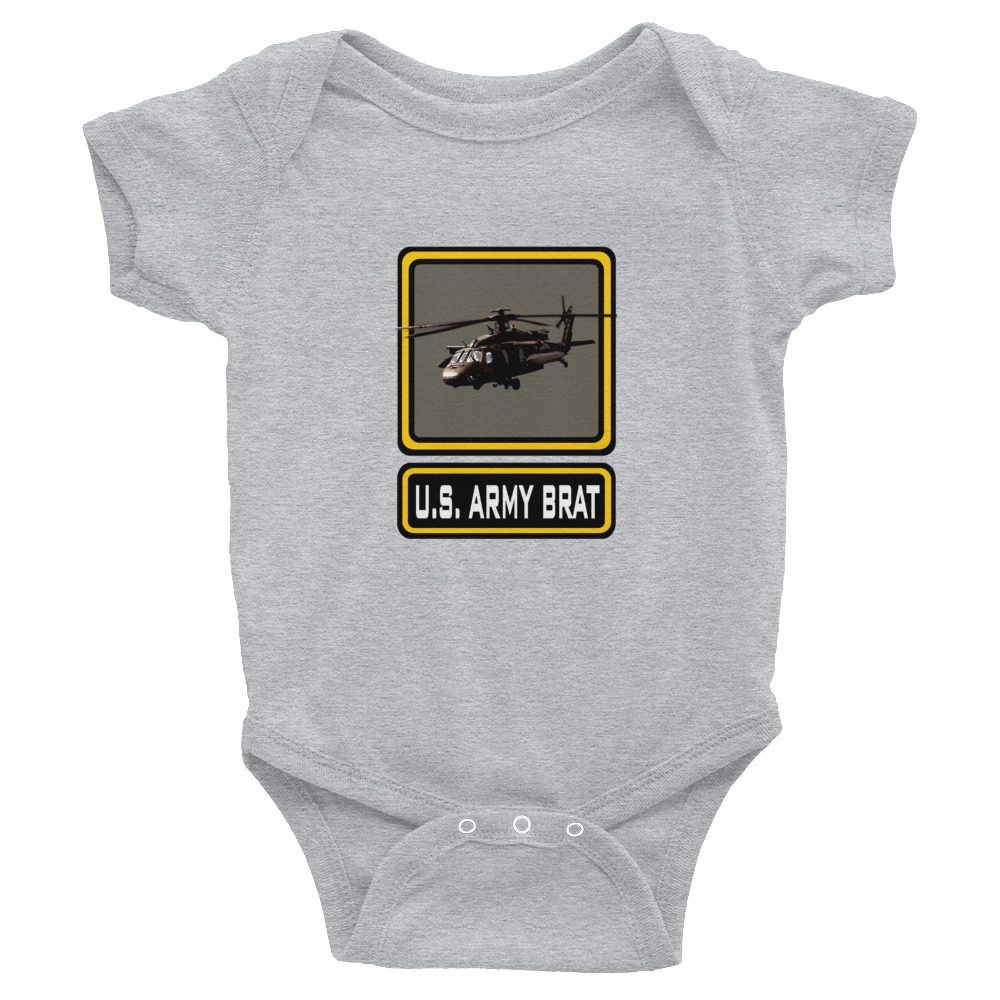 US Army Brat Onesie US Army Brat Onesie... Rabbit Skins Infant Bodysuit 1 US Army Brat Onesie... Rabbit Skins Infant Bodysuit