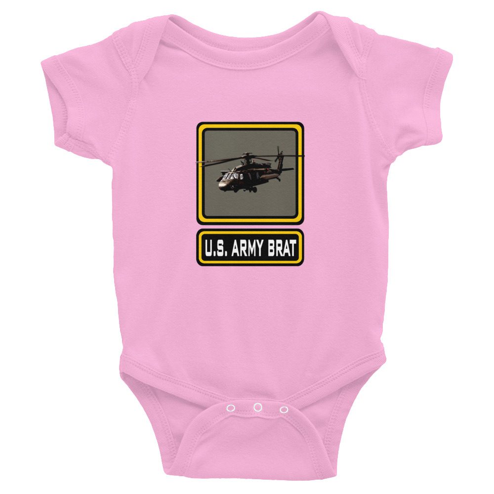 US Army Brat Onesie US Army Brat Onesie... Rabbit Skins Infant Bodysuit 5 US Army Brat Onesie... Rabbit Skins Infant Bodysuit - Image 5