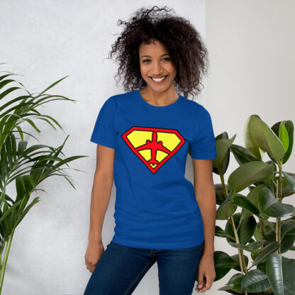 SUPERPILOT tee... Short-Sleeve Unisex Superpilot t shirt - Image 8