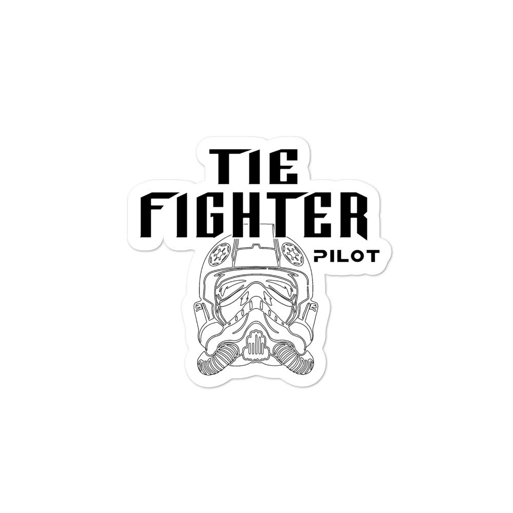 Tie Fighter Pilot Stickers Tie Fighter Pilot Stickers 2 Tie Fighter Pilot Stickers - Image 2