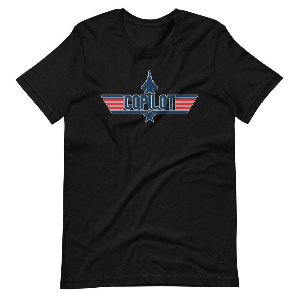 Copilot Maverick style tee Copilot Maverick Style Tee... Short-Sleeve Unisex 8 Copilot Maverick Style Tee... Short-Sleeve Unisex - Image 8