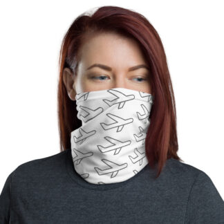 Airplane Face Mask/Face Covering/Neck Gaiter