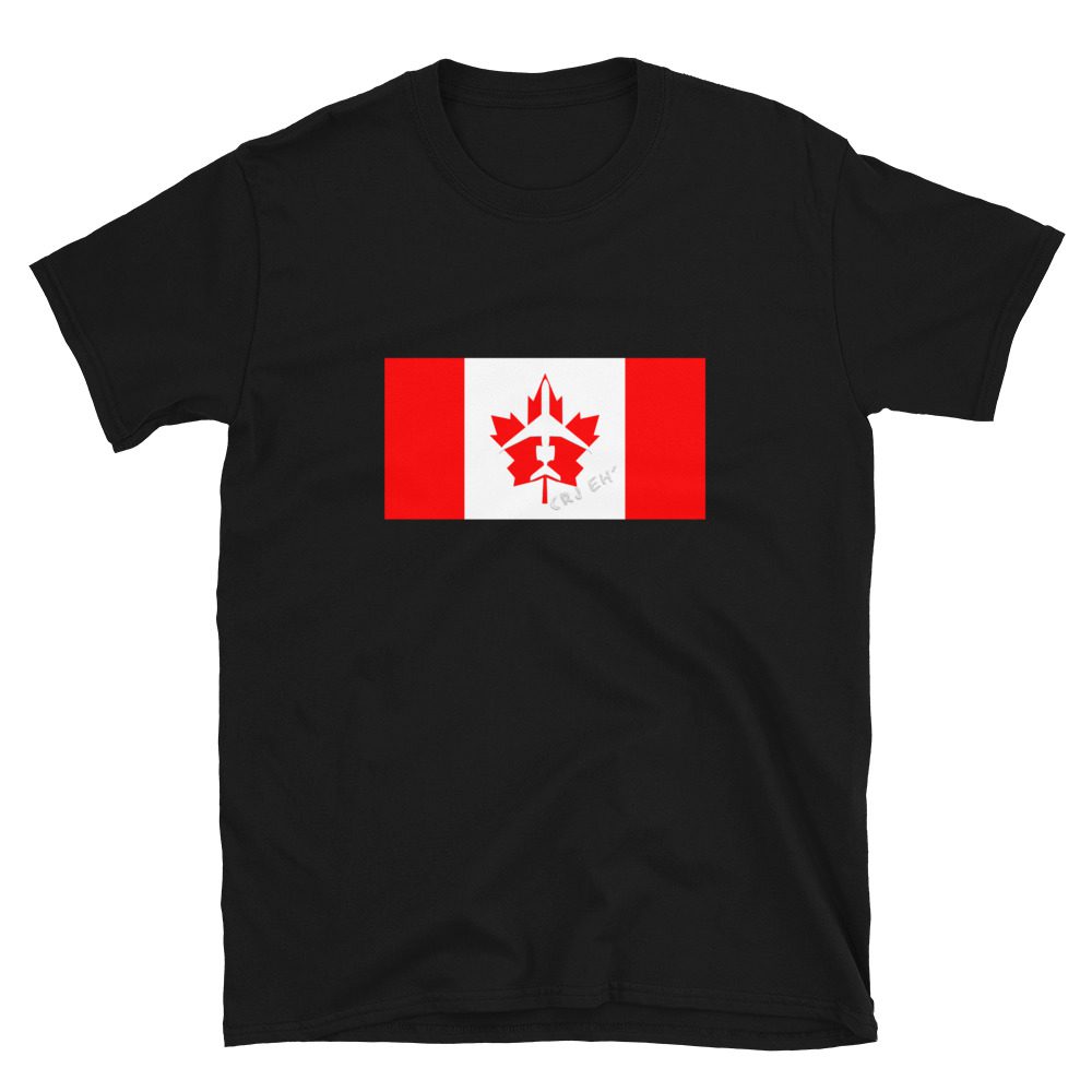 CRJ eh Tee CRJ eh Tee... Short-Sleeve Unisex (Clean) 7 CRJ eh Tee... Short-Sleeve Unisex (Clean) - Image 7