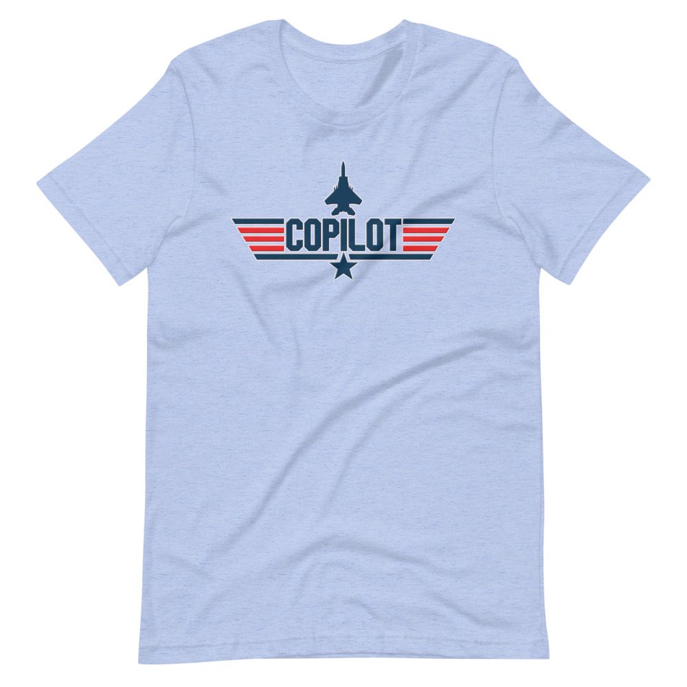 Copilot Maverick style tee Copilot Maverick Style Tee... Short-Sleeve Unisex 14 Copilot Maverick Style Tee... Short-Sleeve Unisex - Image 14