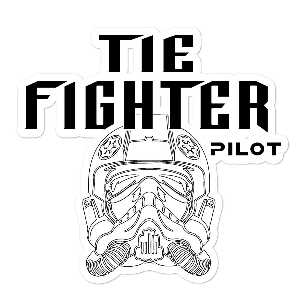 Tie Fighter Pilot Stickers