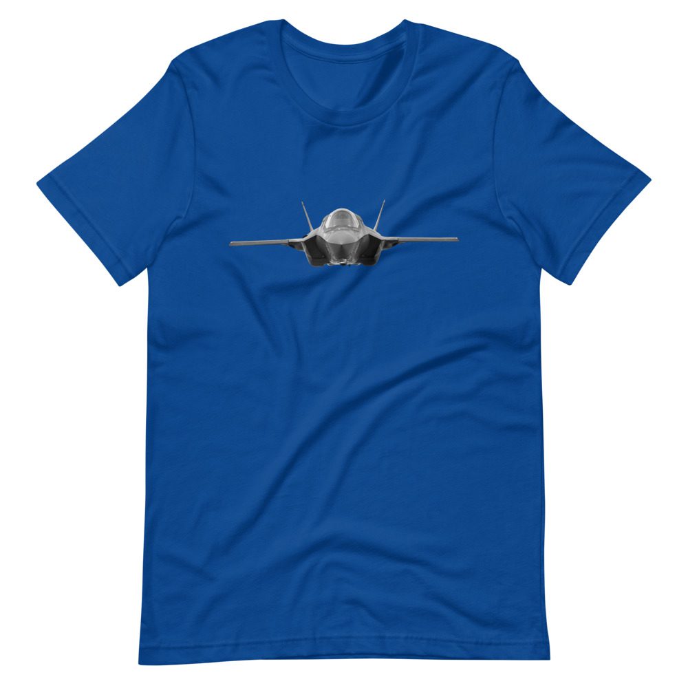 F35 Front View F35 Front View... Short-Sleeve Unisex T-Shirt 12 F35 Front View... Short-Sleeve Unisex T-Shirt - Image 12