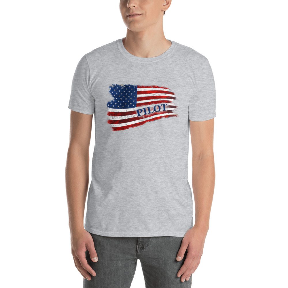 Pilot US Flag Tee Pilot US Flag Tee 2 Pilot US Flag Tee - Image 2