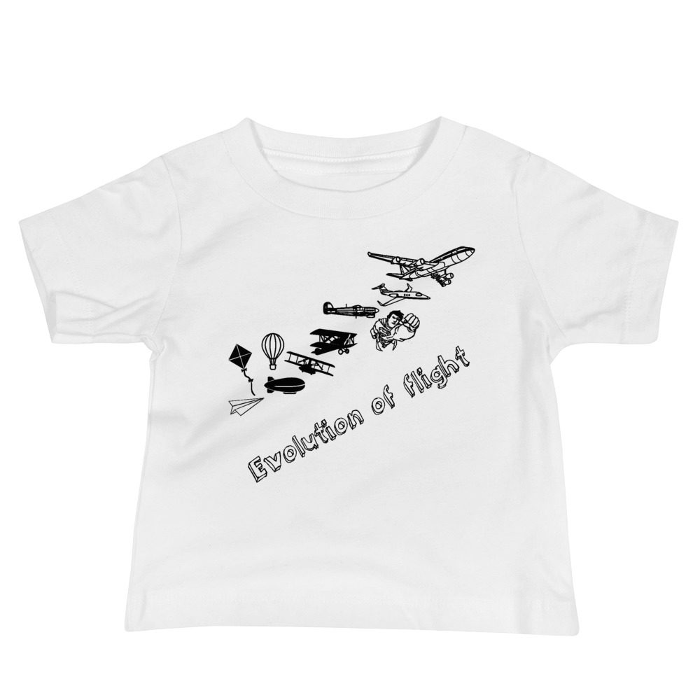 History of Aviation The History of Aviation: Unleashing the Soaring Success of How It Has Evolved Over the Years - 25 Fascinating Moments in the Incredible Evolution of Aviation 8 Evolution of Flight infant t shirt
