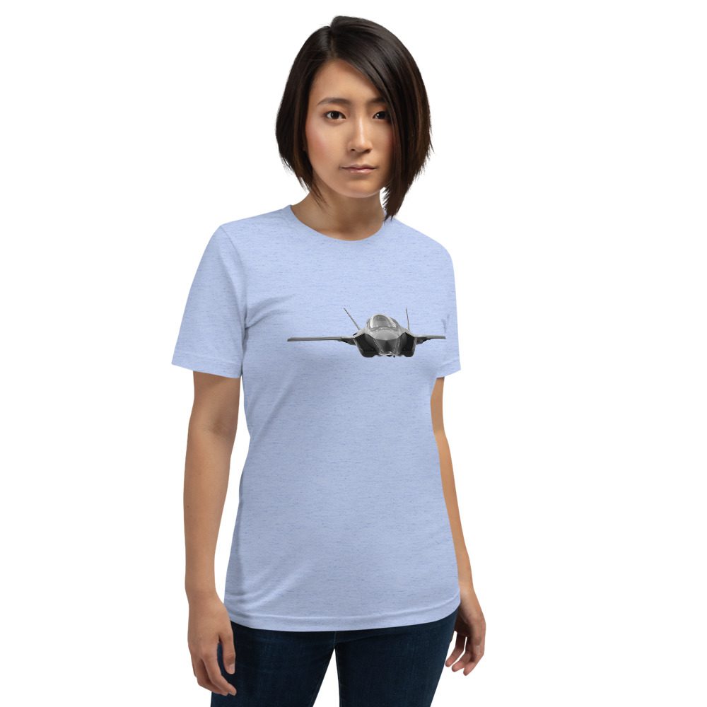 F35 Front View F35 Front View... Short-Sleeve Unisex T-Shirt 5 F35 Front View... Short-Sleeve Unisex T-Shirt - Image 5