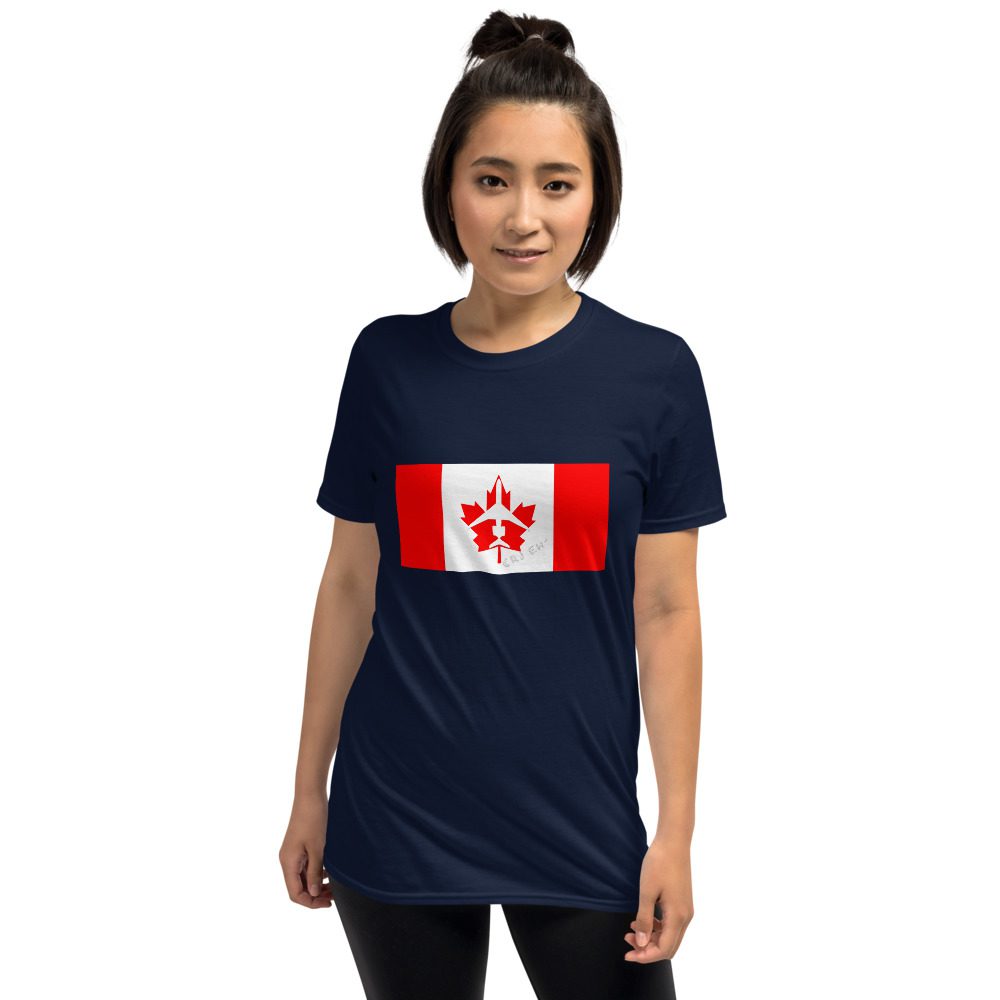 CRJ eh Tee CRJ eh Tee... Short-Sleeve Unisex (Clean) 5 CRJ eh Tee... Short-Sleeve Unisex (Clean) - Image 5