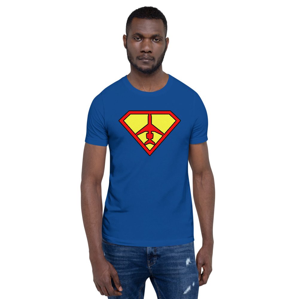 Super CRJ Pilot T Shirt Super CRJ Pilot T Shirt 3 Super CRJ Pilot T Shirt - Image 3