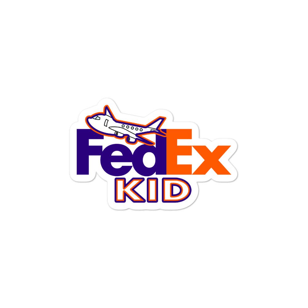 FedEx Kid Stickers FedEx Kid Stickers 2 FedEx Kid Stickers - Image 2