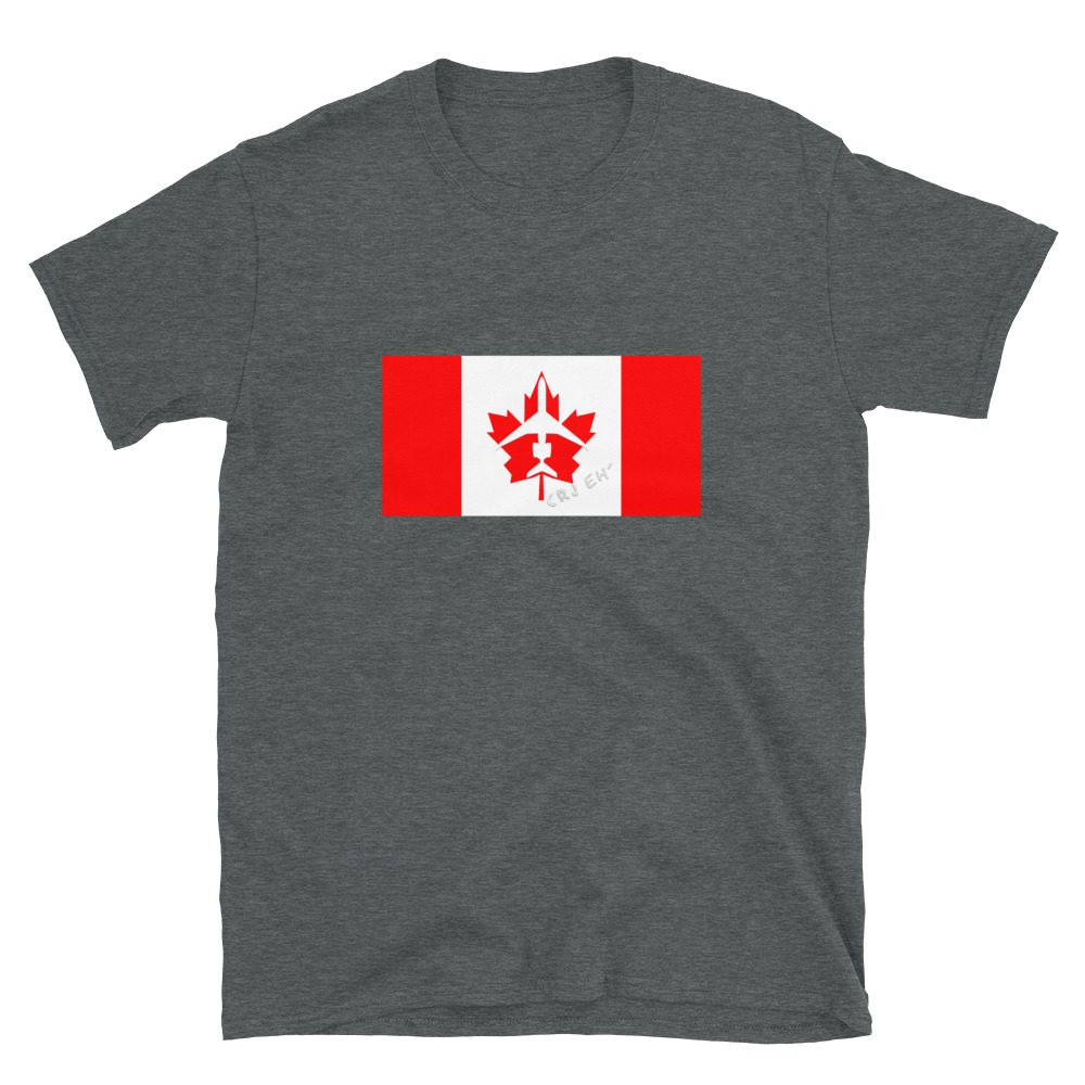 CRJ eh Tee CRJ eh Tee... Short-Sleeve Unisex (Clean) 8 CRJ eh Tee... Short-Sleeve Unisex (Clean) - Image 8