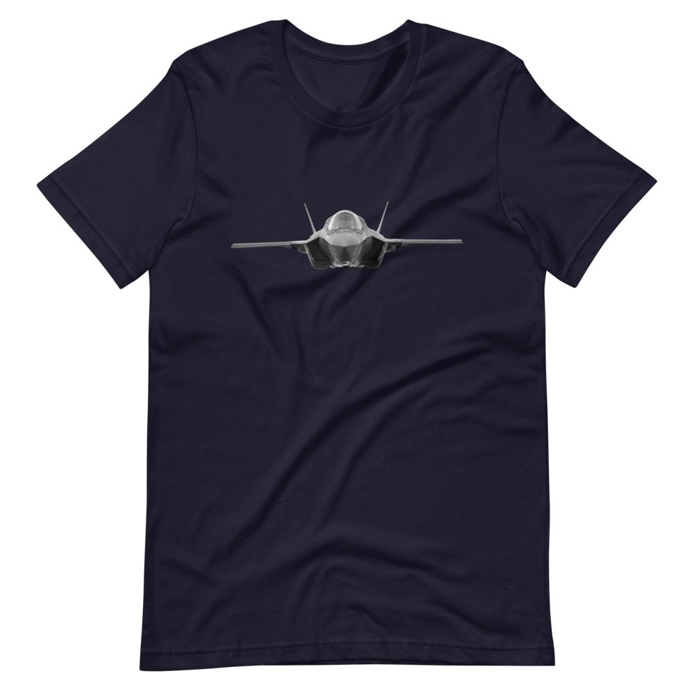 F35 Front View F35 Front View... Short-Sleeve Unisex T-Shirt 10 F35 Front View... Short-Sleeve Unisex T-Shirt - Image 10