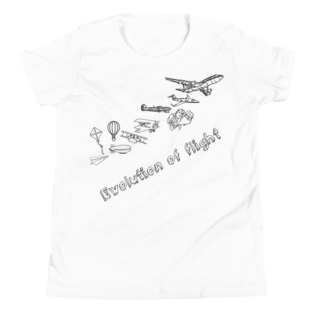 Evolution of Flight Youth Tee Evolution of Flight Youth Tee... Short Sleeve 9 Evolution of Flight Youth Tee... Short Sleeve - Image 9