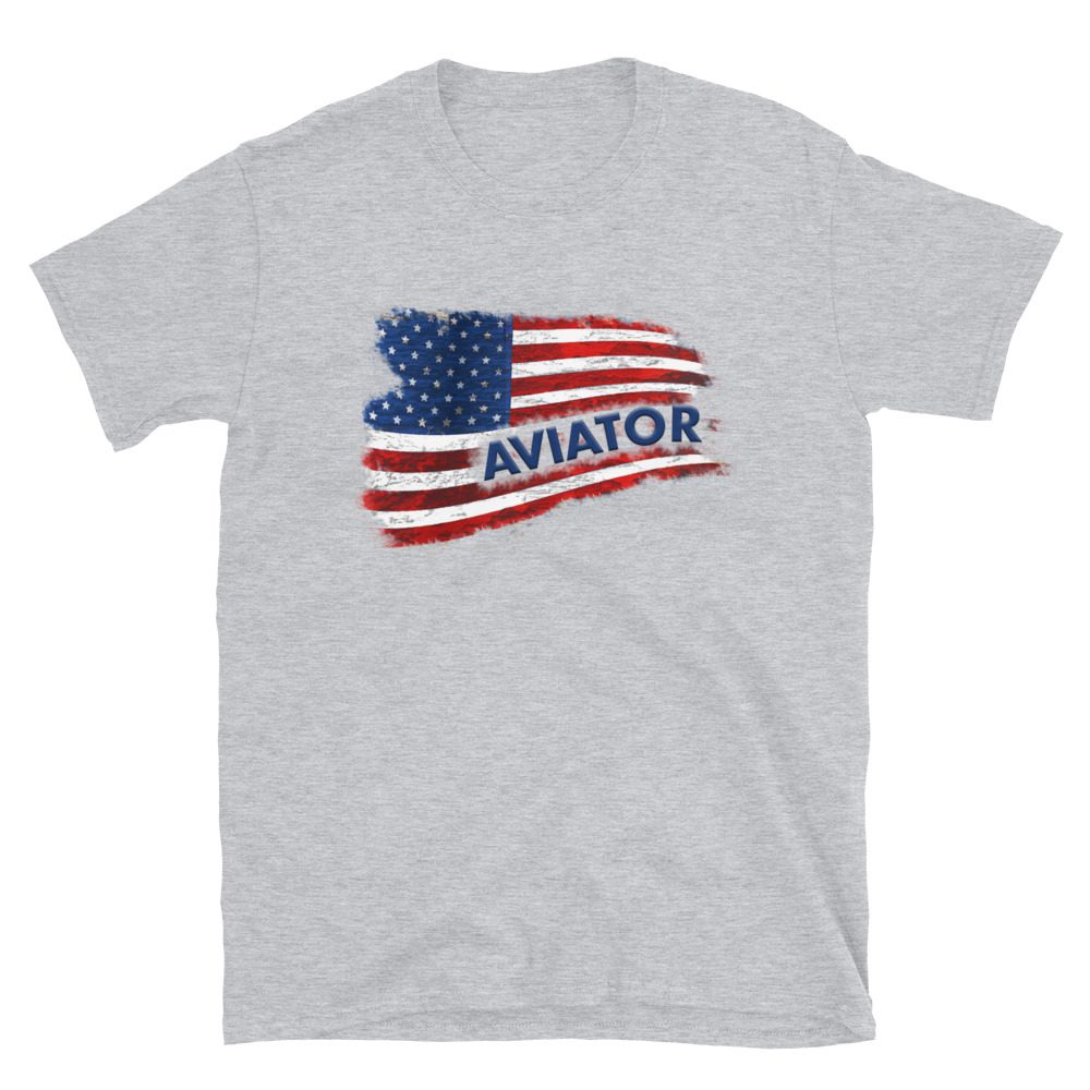 Aviator US Flag tee