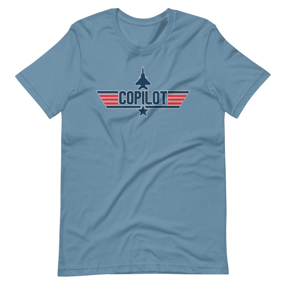 Copilot Maverick style tee Copilot Maverick Style Tee... Short-Sleeve Unisex 12 Copilot Maverick Style Tee... Short-Sleeve Unisex - Image 12