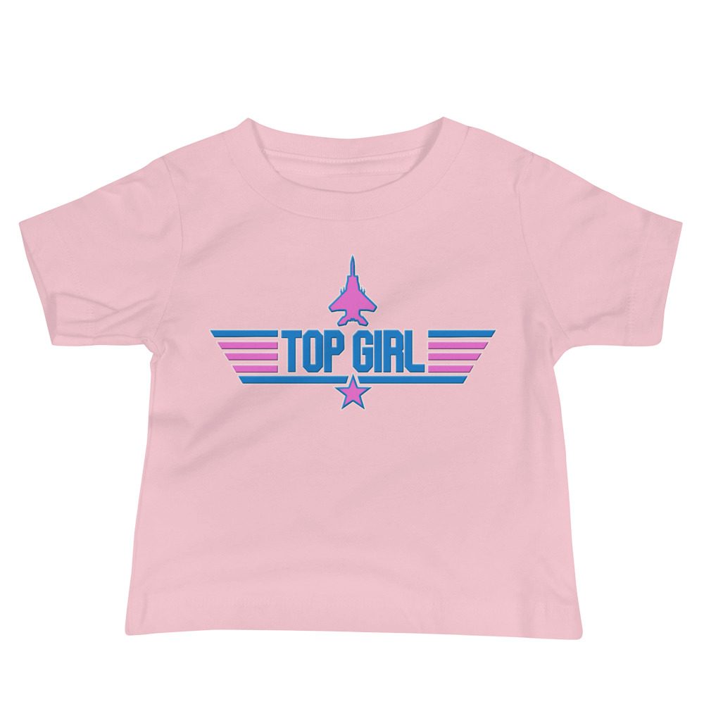 Top Girl infant tee... Baby Jersey Short Sleeve