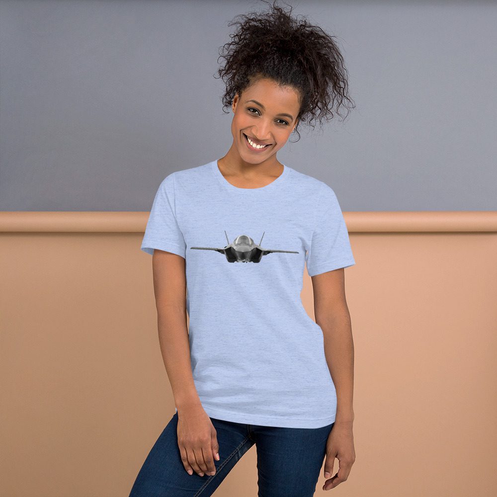 F35 Front View F35 Front View... Short-Sleeve Unisex T-Shirt 6 F35 Front View... Short-Sleeve Unisex T-Shirt - Image 6
