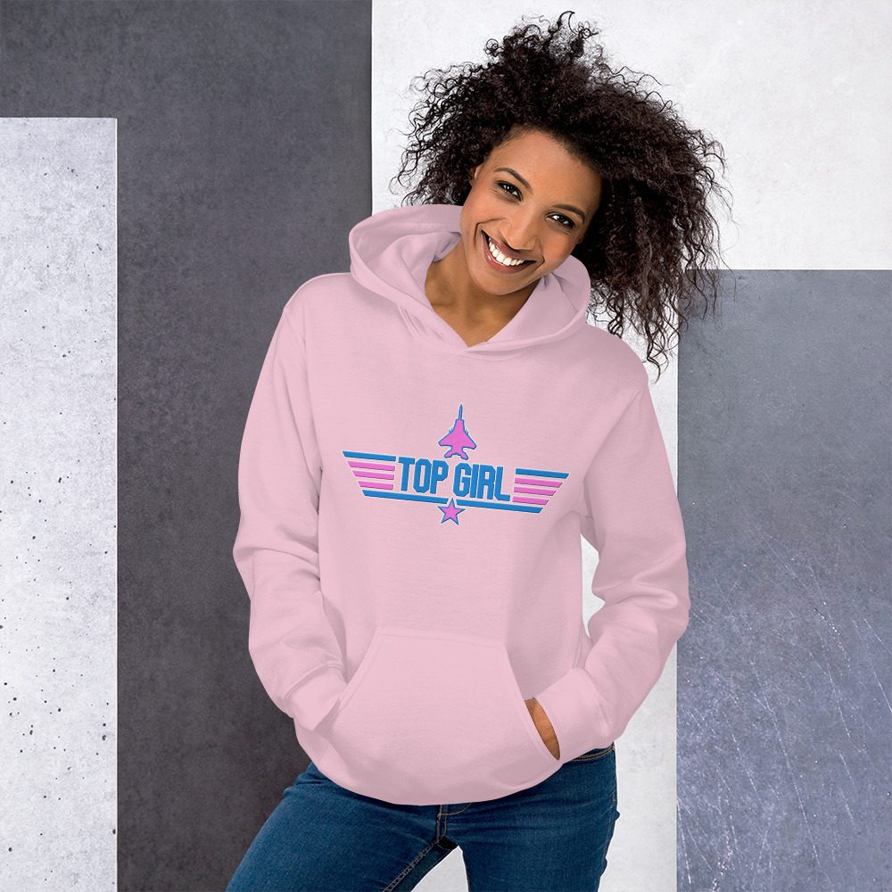 Top Girl Hoodie Top Girl Hoodie... Unisex 4 Top Girl Hoodie... Unisex - Image 4
