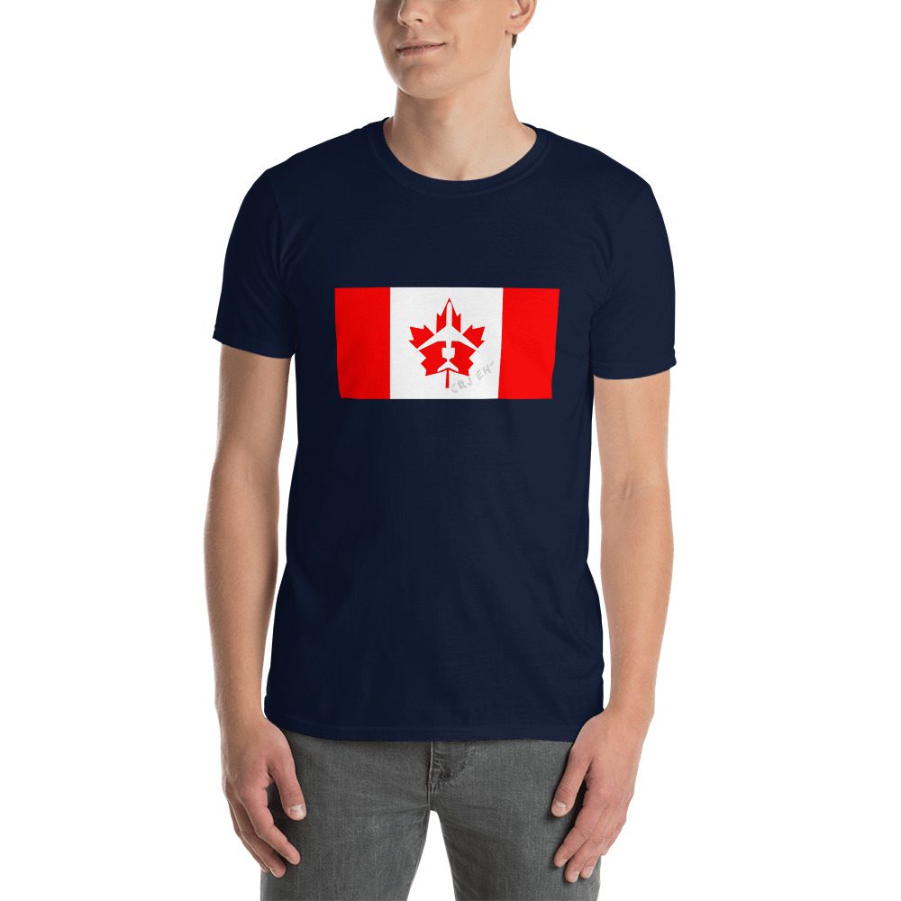 CRJ eh Tee CRJ eh Tee... Short-Sleeve Unisex (Clean) 3 CRJ eh Tee... Short-Sleeve Unisex (Clean) - Image 3