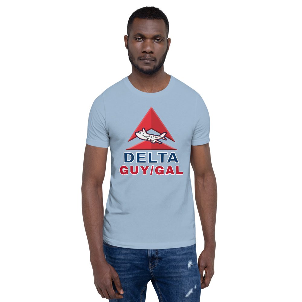 CUSTOM Delta T shirt CUSTOM Delta T shirt Guy/Gal Tee Short-Sleeve Unisex 2 CUSTOM Delta T shirt Guy/Gal Tee Short-Sleeve Unisex - Image 2