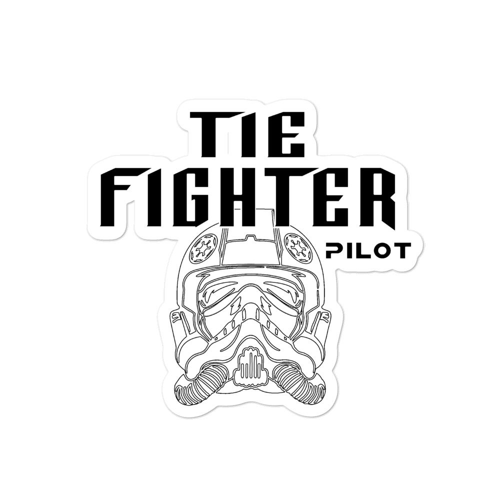 Tie Fighter Pilot Stickers Tie Fighter Pilot Stickers 3 Tie Fighter Pilot Stickers - Image 3