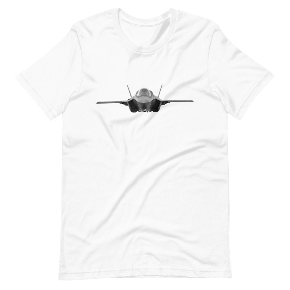 F35 Front View F35 Front View... Short-Sleeve Unisex T-Shirt 8 F35 Front View... Short-Sleeve Unisex T-Shirt - Image 8