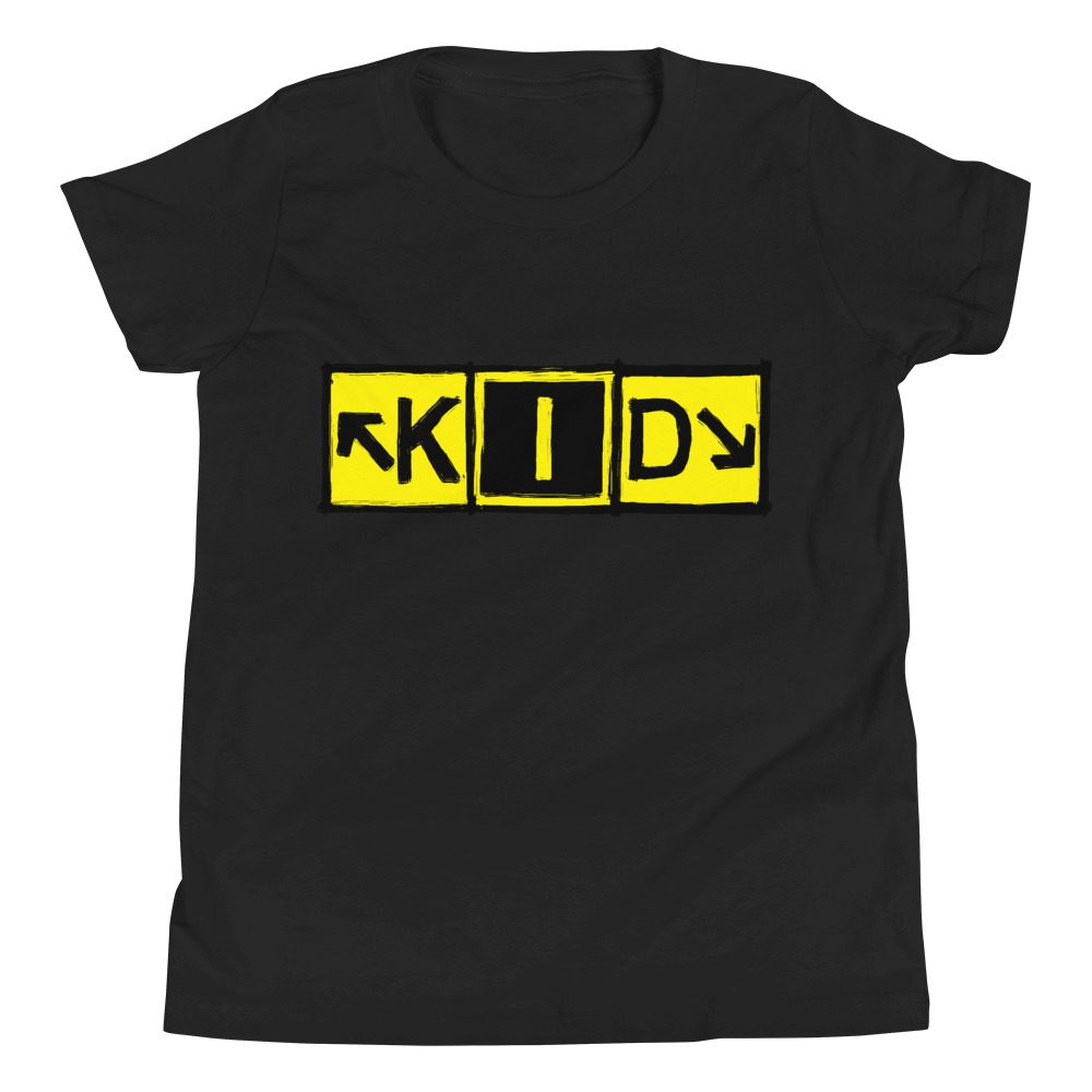 Kid taxiway art KID Taxiway Art Tee... Youth Short Sleeve T-Shirt 3 KID Taxiway Art Tee... Youth Short Sleeve T-Shirt - Image 3
