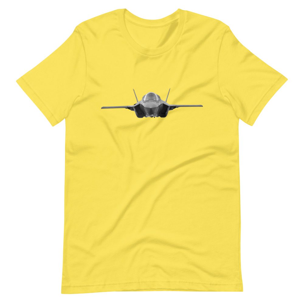 F35 Front View F35 Front View... Short-Sleeve Unisex T-Shirt 14 F35 Front View... Short-Sleeve Unisex T-Shirt - Image 14