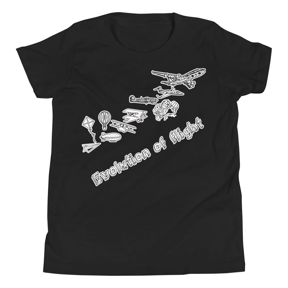 Evolution of Flight Youth Tee Evolution of Flight Youth Tee... Short Sleeve 3 Evolution of Flight Youth Tee... Short Sleeve - Image 3