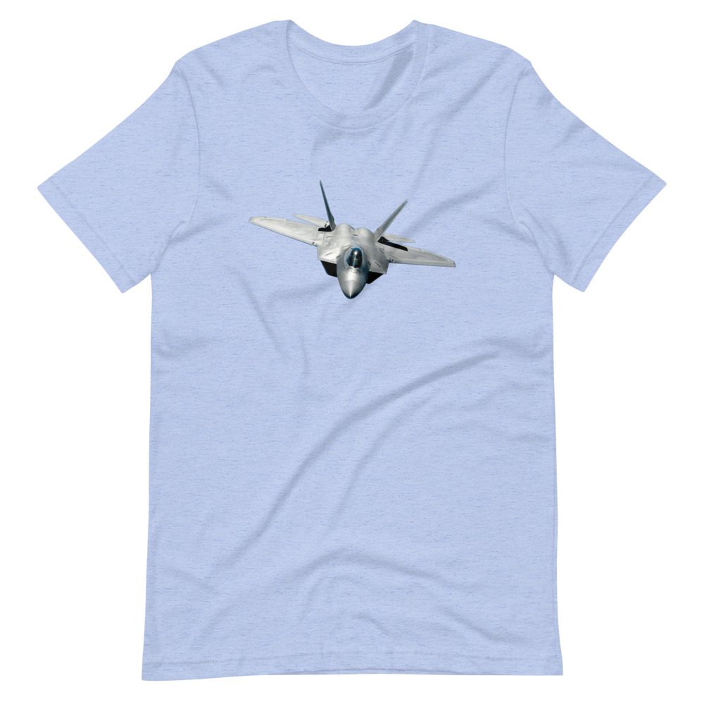 F22 Front View... Short-Sleeve Unisex T-Shirt