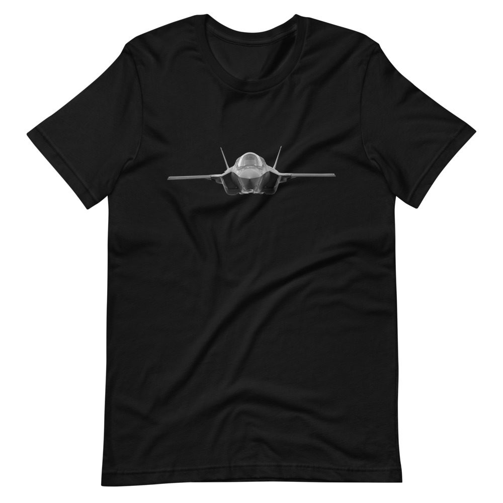 F35 Front View F35 Front View... Short-Sleeve Unisex T-Shirt 9 F35 Front View... Short-Sleeve Unisex T-Shirt - Image 9