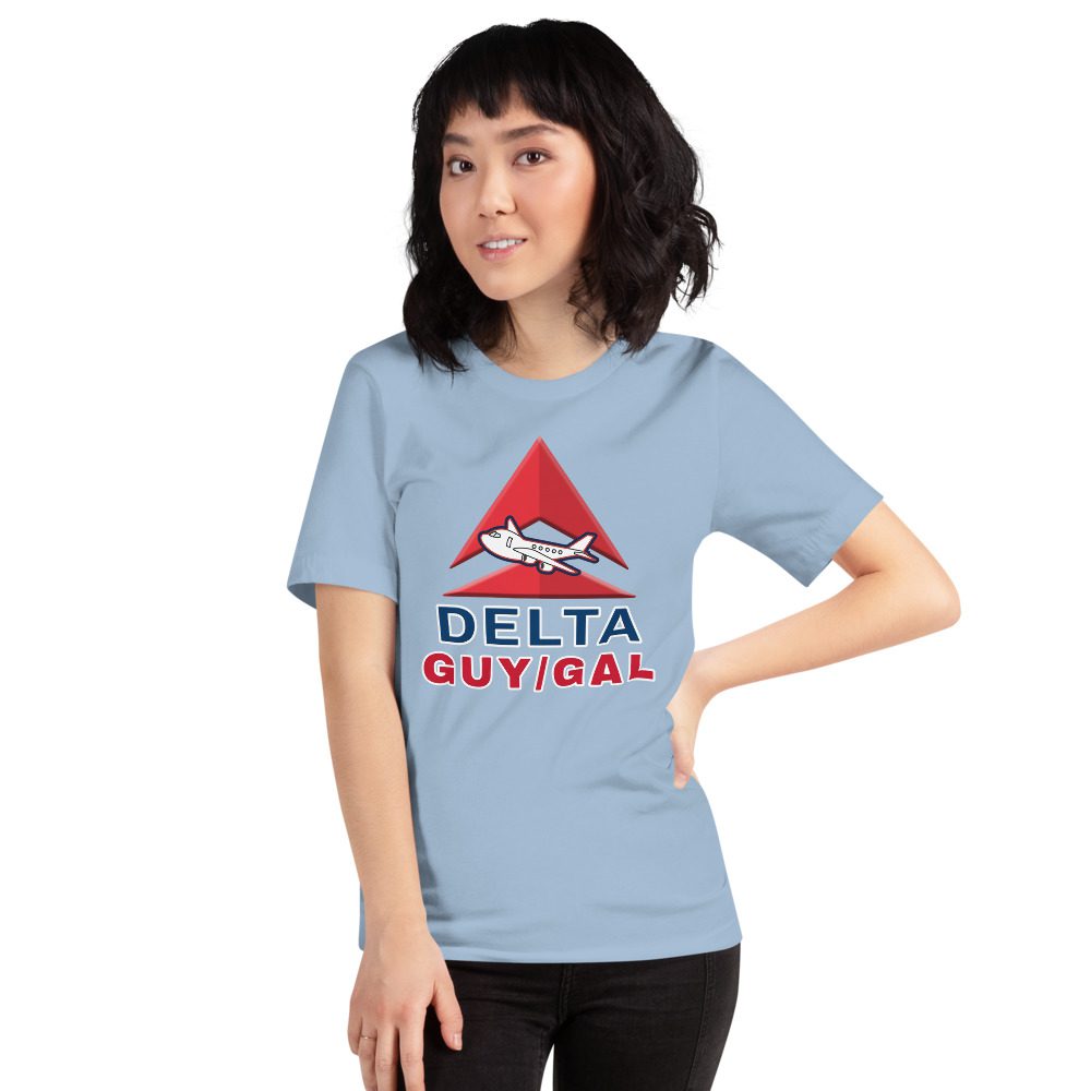 CUSTOM Delta T shirt CUSTOM Delta T shirt Guy/Gal Tee Short-Sleeve Unisex 4 CUSTOM Delta T shirt Guy/Gal Tee Short-Sleeve Unisex - Image 4