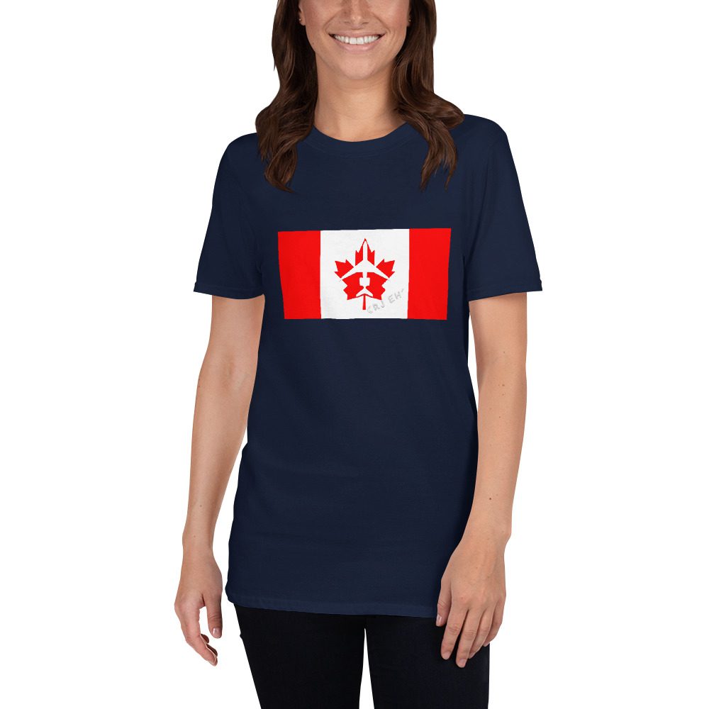 CRJ eh Tee CRJ eh Tee... Short-Sleeve Unisex (Clean) 4 CRJ eh Tee... Short-Sleeve Unisex (Clean) - Image 4