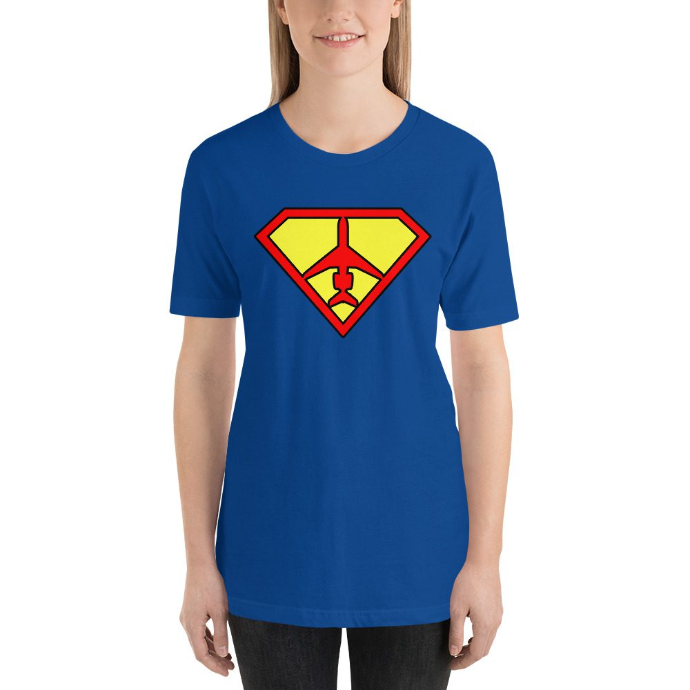 Super CRJ Pilot T Shirt Super CRJ Pilot T Shirt 4 Super CRJ Pilot T Shirt - Image 4