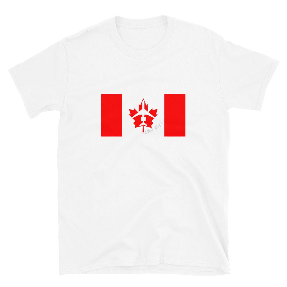 CRJ eh Tee CRJ eh Tee... Short-Sleeve Unisex (Clean) 6 CRJ eh Tee... Short-Sleeve Unisex (Clean) - Image 6