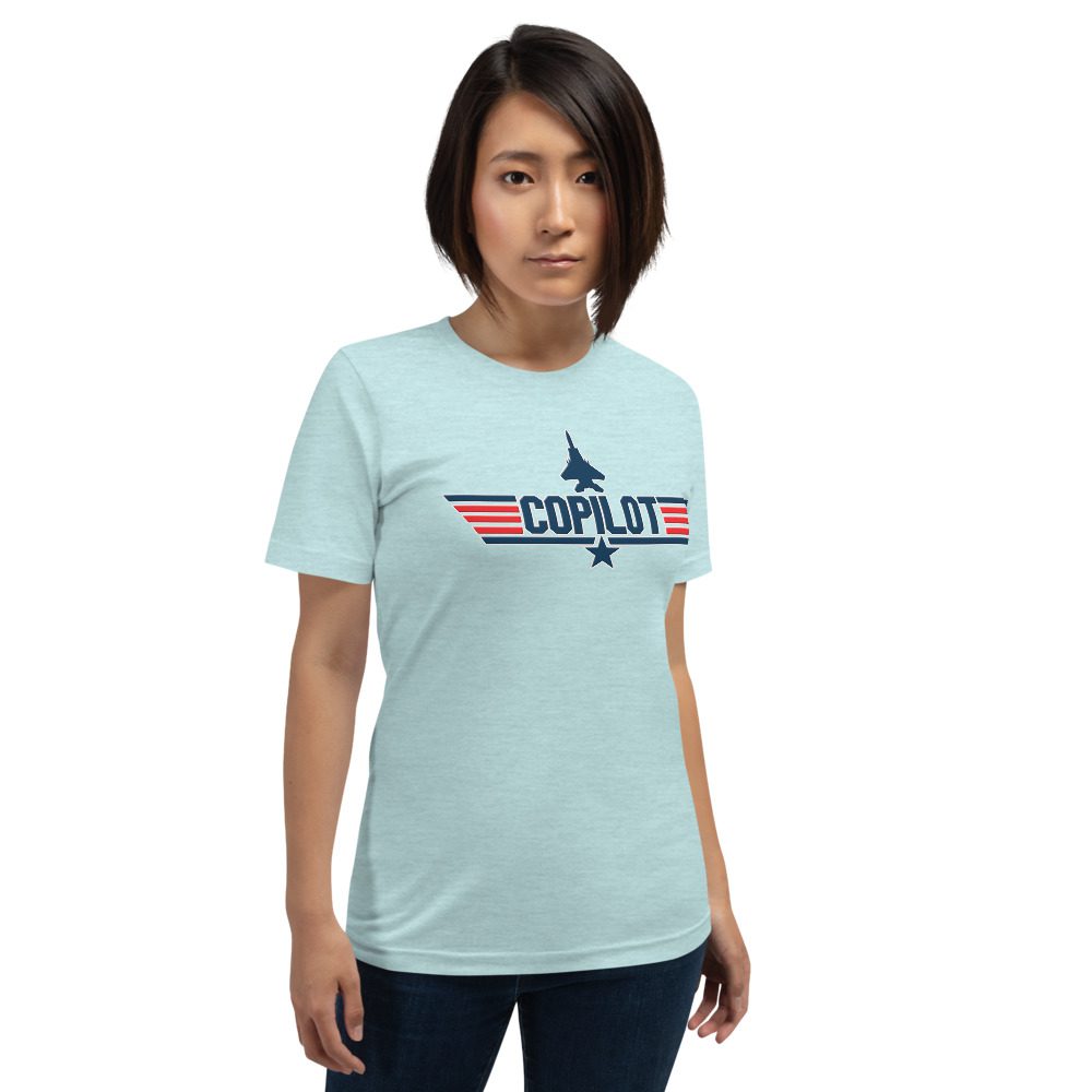 Copilot Maverick style tee Copilot Maverick Style Tee... Short-Sleeve Unisex 5 Copilot Maverick Style Tee... Short-Sleeve Unisex - Image 5
