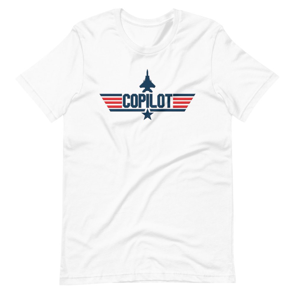 Copilot Maverick style tee Copilot Maverick Style Tee... Short-Sleeve Unisex 7 Copilot Maverick Style Tee... Short-Sleeve Unisex - Image 7