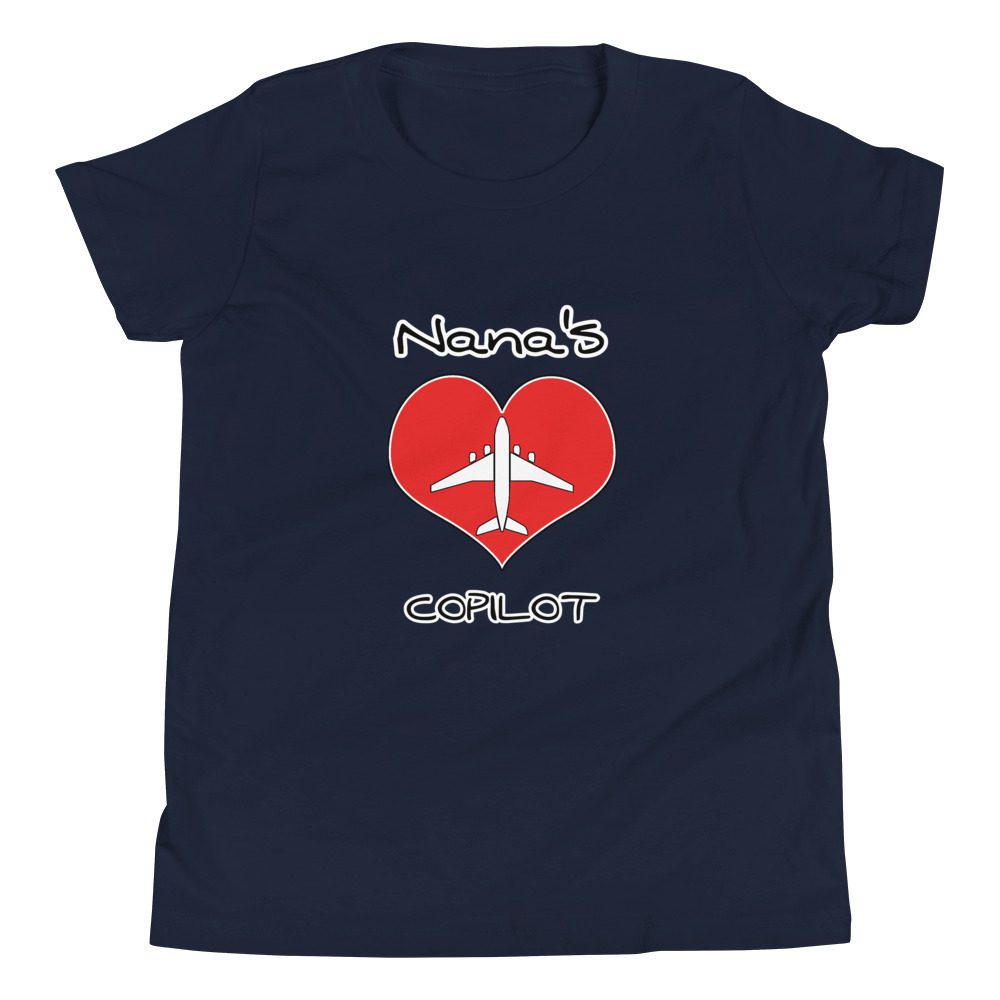 CUSTOM CoPilot t shirt CUSTOM CoPilot t shirt, Nanas Co pilot, Grannies CoPilot, Papa's CoPilot Tee Youth Short Sleeve 5 CUSTOM CoPilot t shirt, Nanas Co pilot, Grannies CoPilot, Papa's CoPilot Tee Youth Short Sleeve - Image 5