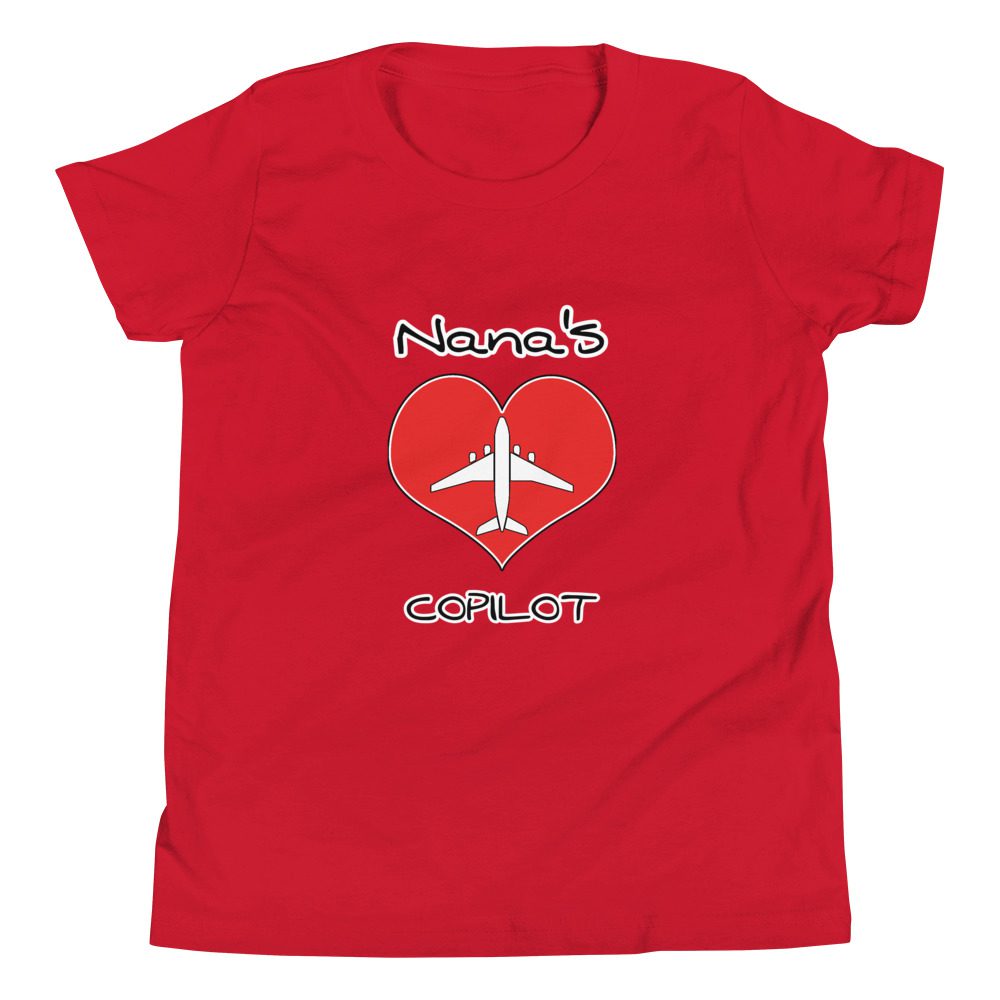 CUSTOM CoPilot t shirt CUSTOM CoPilot t shirt, Nanas Co pilot, Grannies CoPilot, Papa's CoPilot Tee Youth Short Sleeve 12 CUSTOM CoPilot t shirt, Nanas Co pilot, Grannies CoPilot, Papa's CoPilot Tee Youth Short Sleeve - Image 12