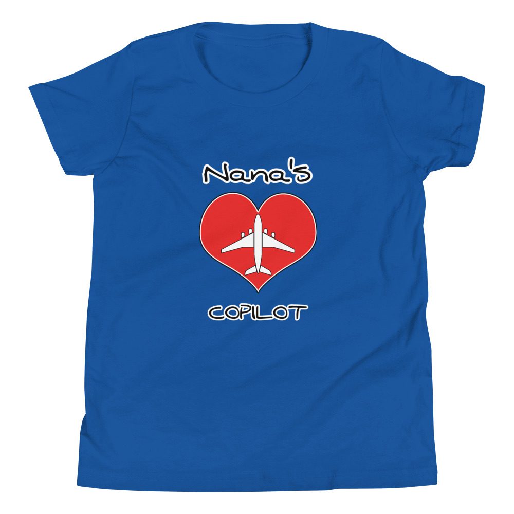 CUSTOM CoPilot t shirt CUSTOM CoPilot t shirt, Nanas Co pilot, Grannies CoPilot, Papa's CoPilot Tee Youth Short Sleeve 8 CUSTOM CoPilot t shirt, Nanas Co pilot, Grannies CoPilot, Papa's CoPilot Tee Youth Short Sleeve - Image 8