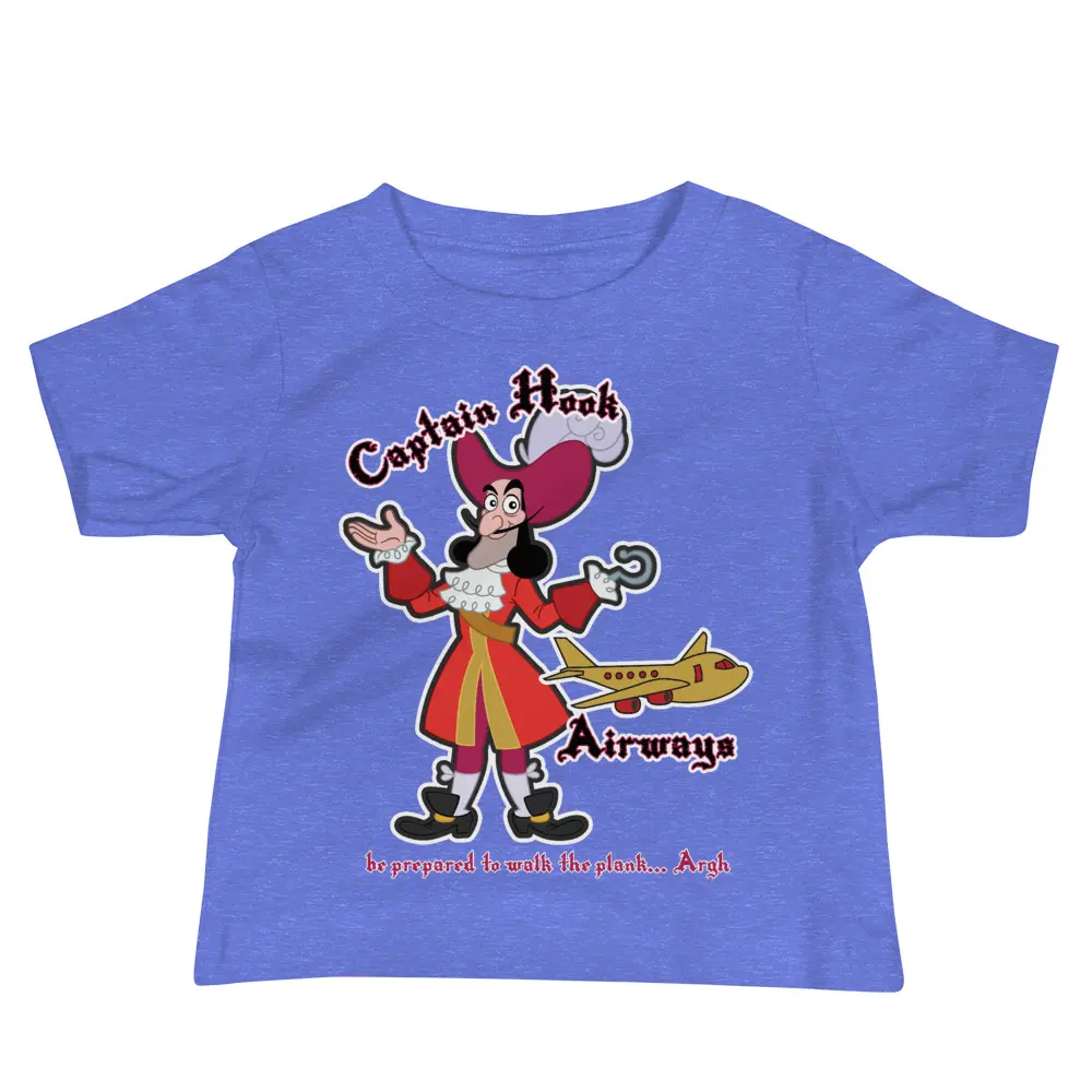 Captain Hook Airways Baby Tee - Image 4