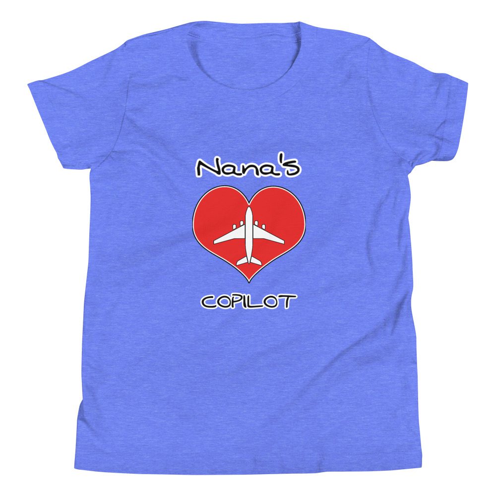 CUSTOM CoPilot t shirt CUSTOM CoPilot t shirt, Nanas Co pilot, Grannies CoPilot, Papa's CoPilot Tee Youth Short Sleeve 10 CUSTOM CoPilot t shirt, Nanas Co pilot, Grannies CoPilot, Papa's CoPilot Tee Youth Short Sleeve - Image 10