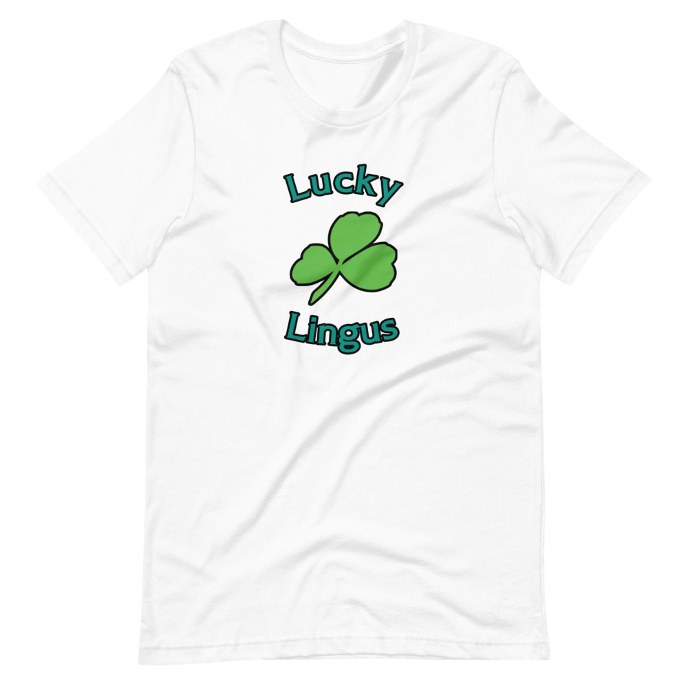 Lucky Lingus Tee Short-Sleeve Unisex Lucky Lingus Tee Short-Sleeve Unisex - Image 5