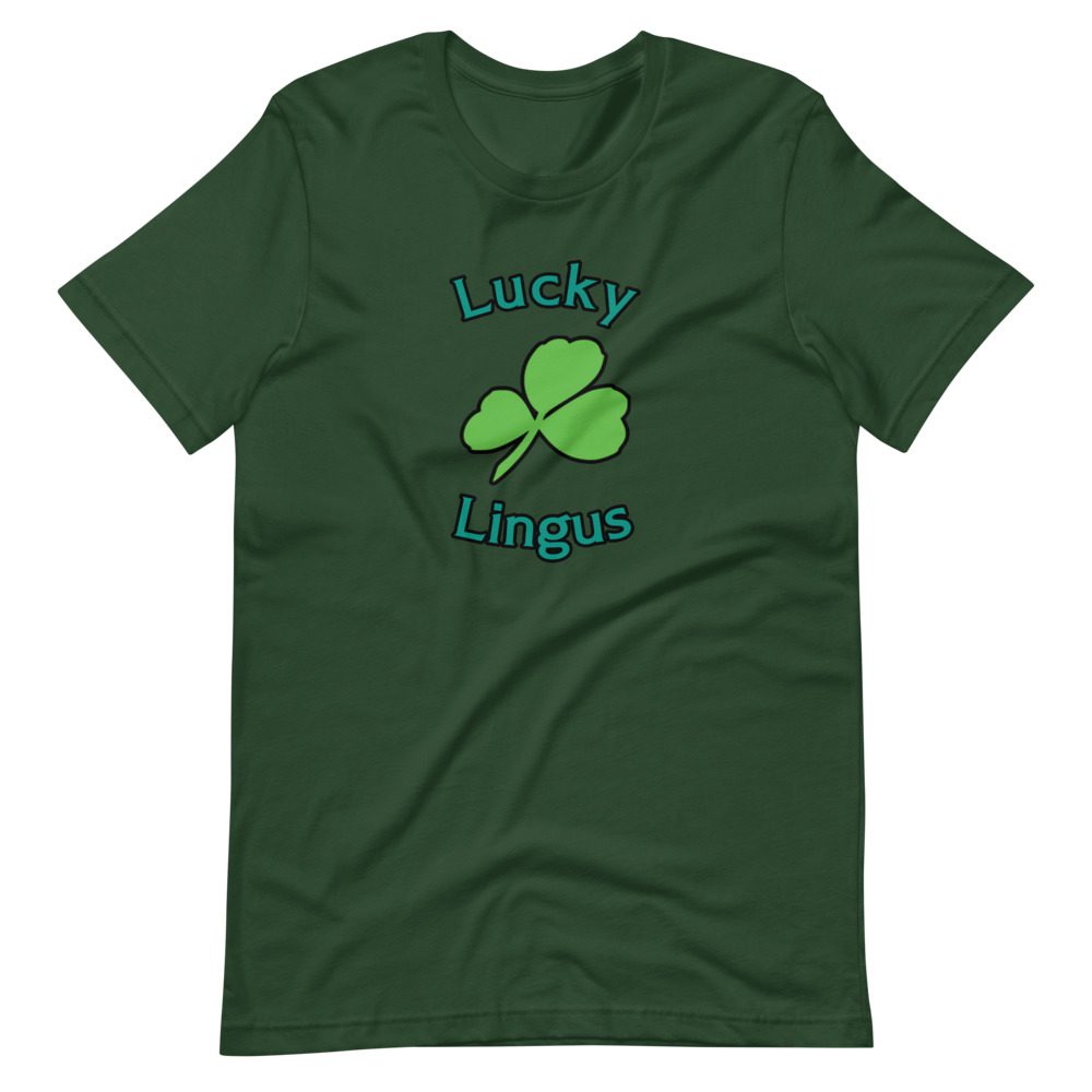 Lucky Lingus Tee Short-Sleeve Unisex Lucky Lingus Tee Short-Sleeve Unisex - Image 8