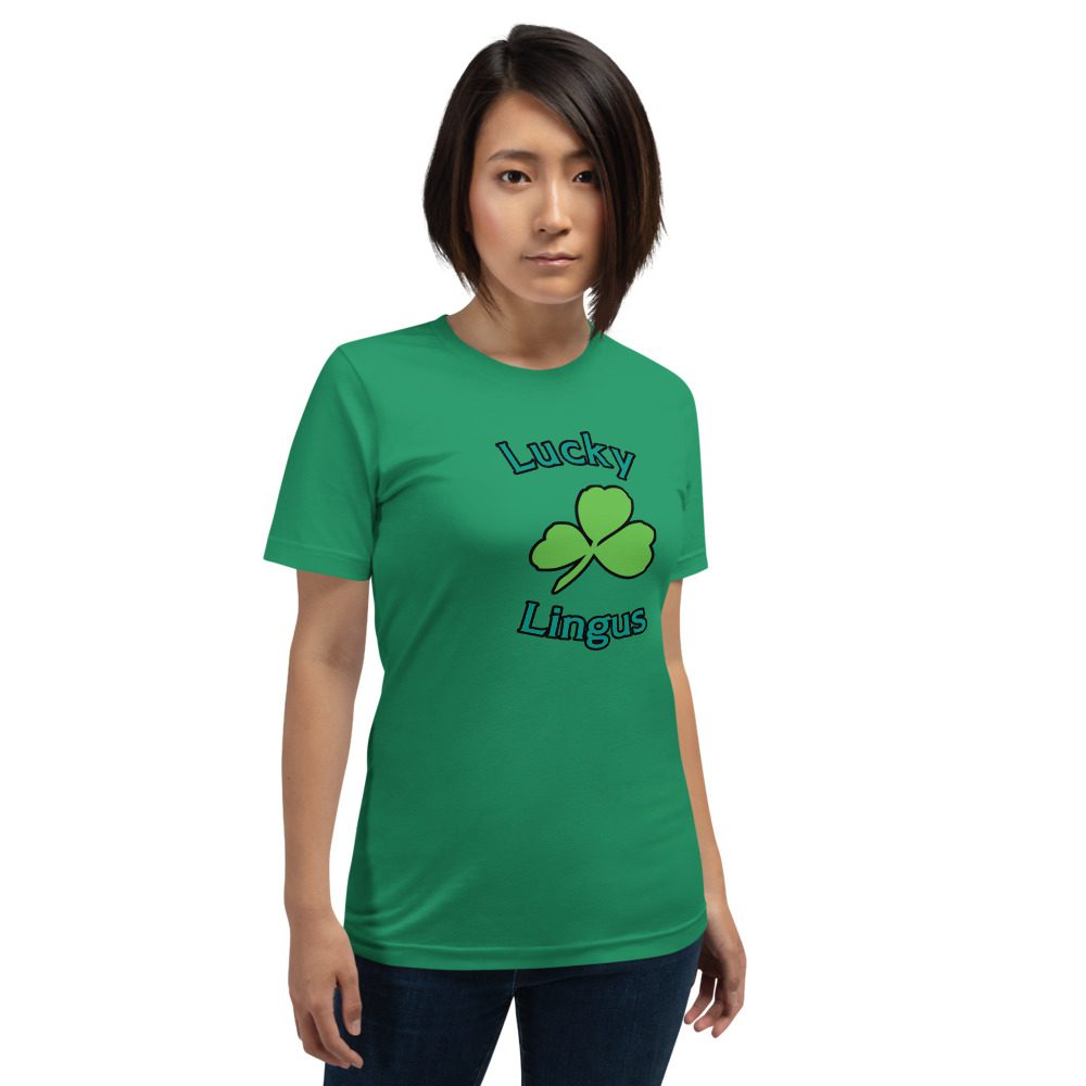 Lucky Lingus Tee Short-Sleeve Unisex Lucky Lingus Tee Short-Sleeve Unisex - Image 4