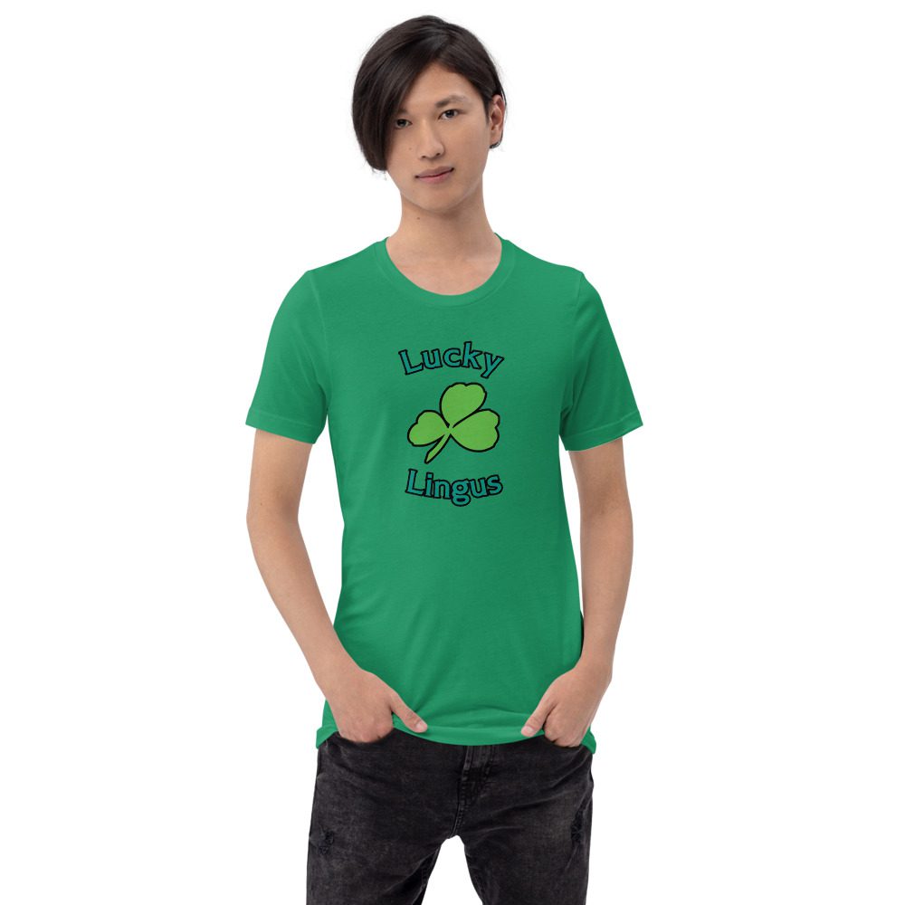 Lucky Lingus Tee Short-Sleeve Unisex Lucky Lingus Tee Short-Sleeve Unisex - Image 3