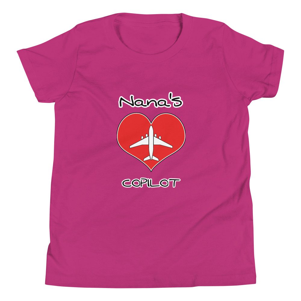 CUSTOM CoPilot t shirt CUSTOM CoPilot t shirt, Nanas Co pilot, Grannies CoPilot, Papa's CoPilot Tee Youth Short Sleeve 11 CUSTOM CoPilot t shirt, Nanas Co pilot, Grannies CoPilot, Papa's CoPilot Tee Youth Short Sleeve - Image 11