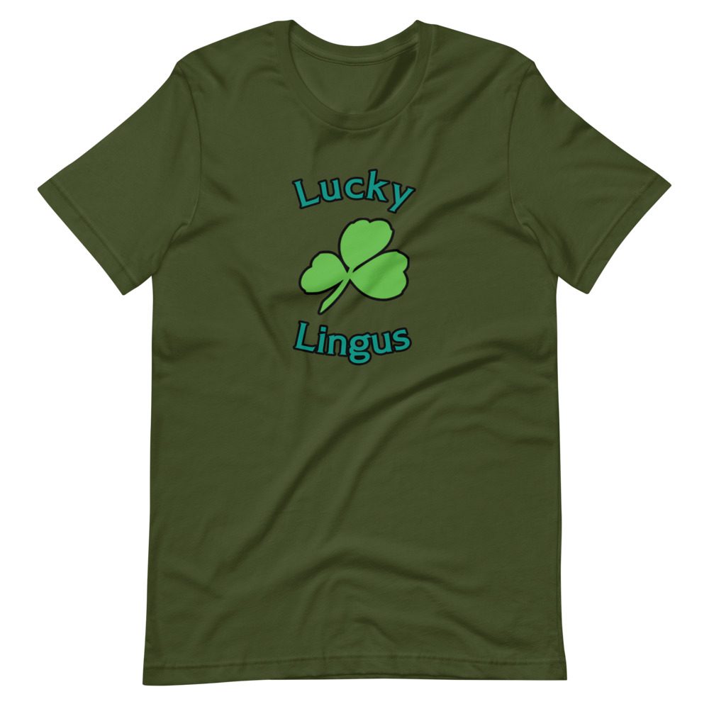Lucky Lingus Tee Short-Sleeve Unisex Lucky Lingus Tee Short-Sleeve Unisex - Image 7